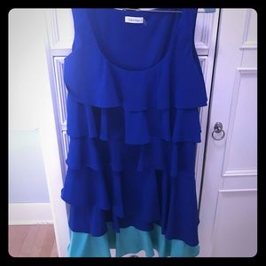 Beautiful Calvin Klein tiered dress